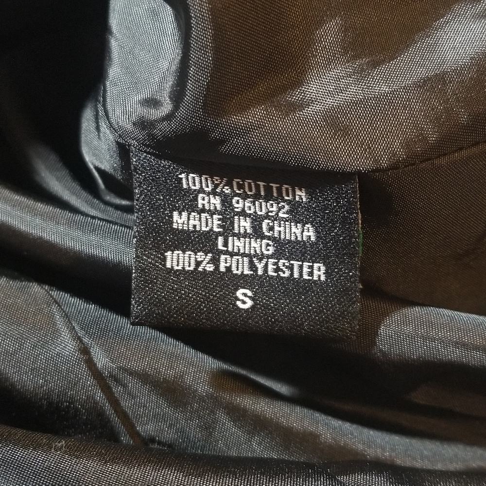 Willi Smith Button Up Blazer Small - image 8